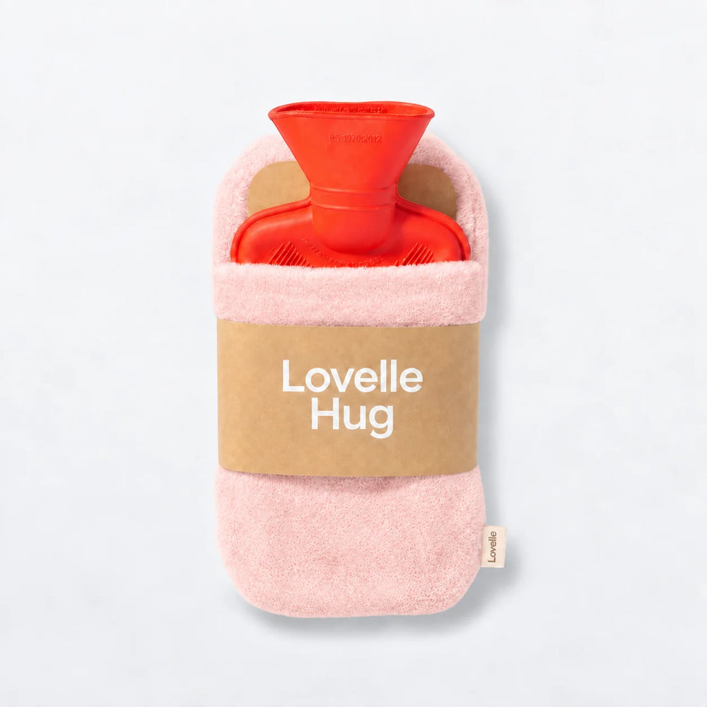 Lovelle Hug – Bærbar varmedunk med bælte