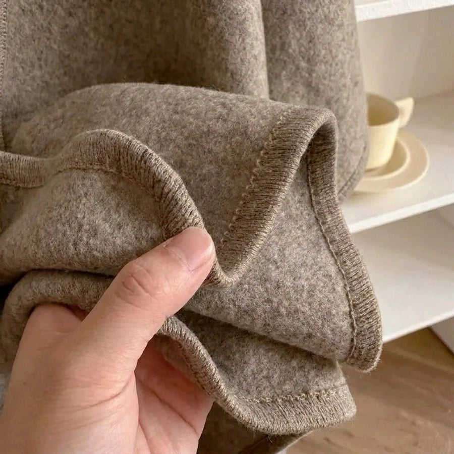Lovelle Poncho – Fjäderlätt poncho i twillbomull