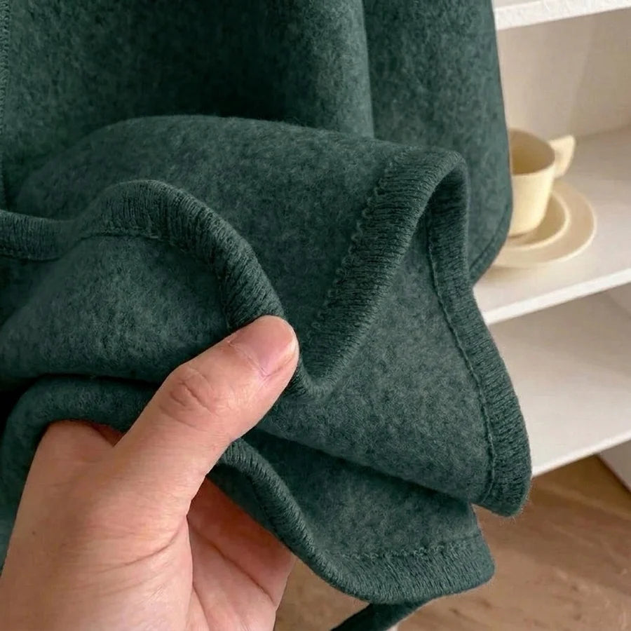 Lovelle Poncho – Fjäderlätt poncho i twillbomull