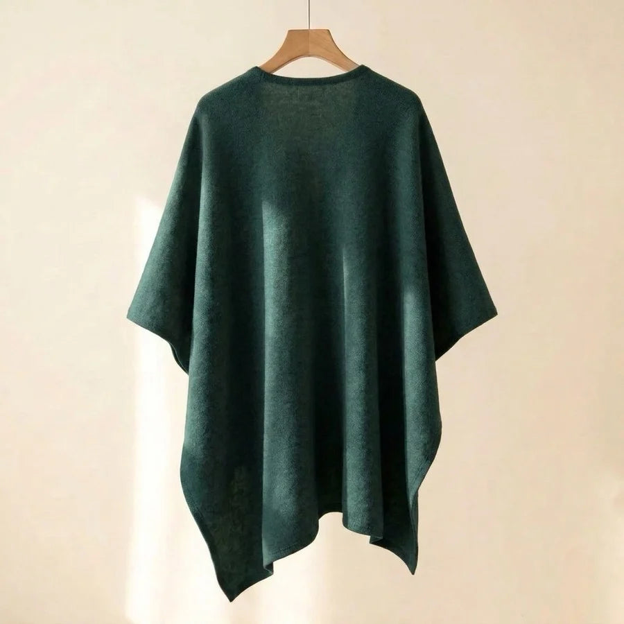 Lovelle Poncho – Fjäderlätt poncho i twillbomull