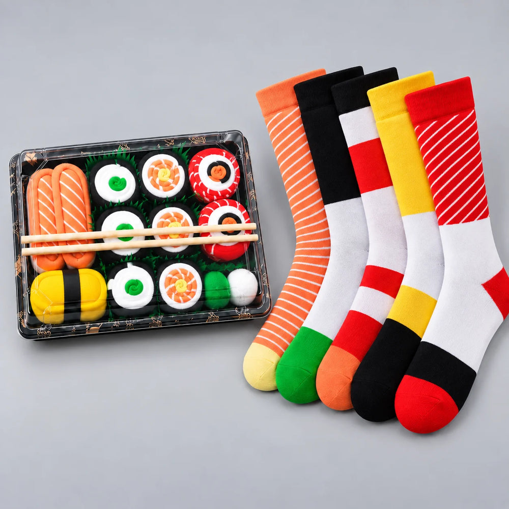 Lovelle Sushi – Sushi-strømper i gaveæske