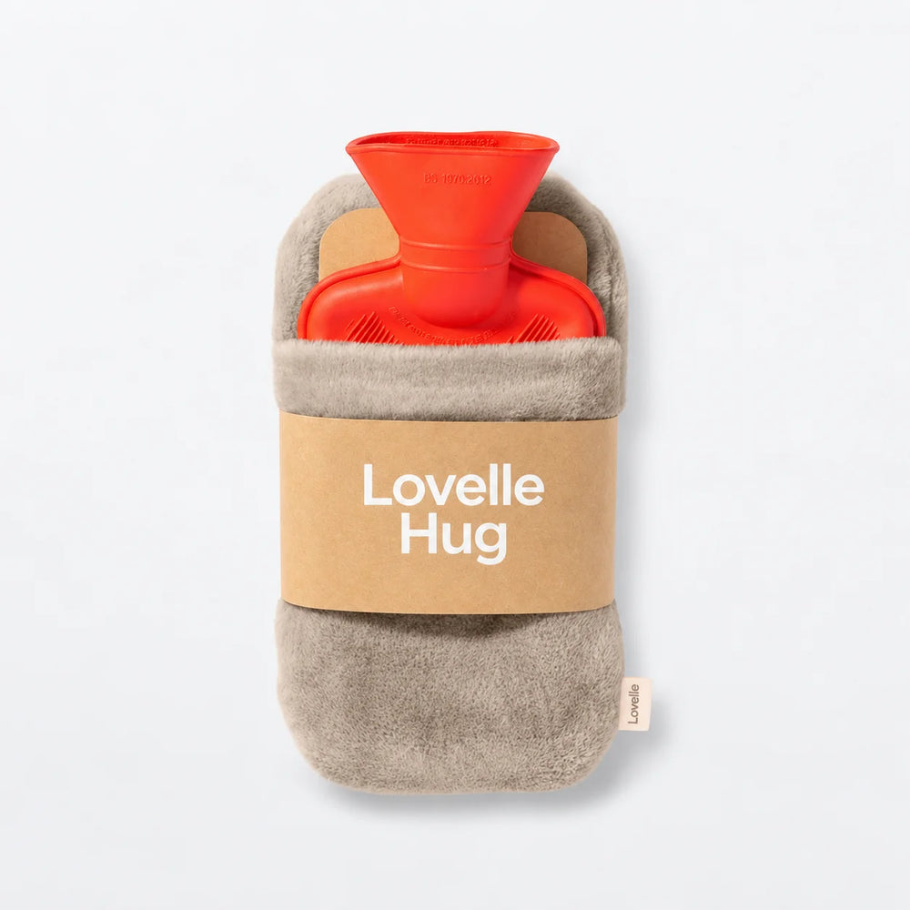 Lovelle Hug – Bærbar varmedunk med bælte