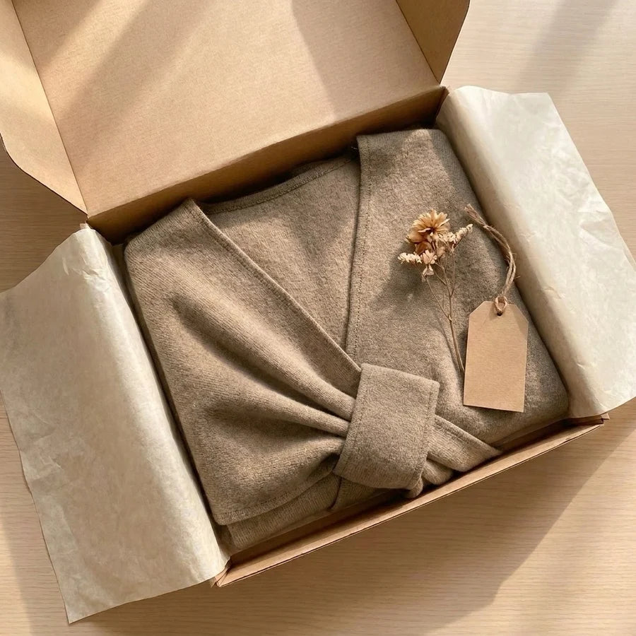 Lovelle Poncho – Fjäderlätt poncho i twillbomull