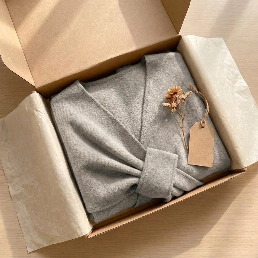 Lovelle Poncho – Fjäderlätt poncho i twillbomull