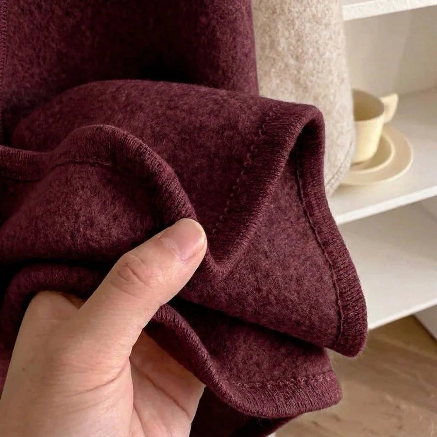 Lovelle Poncho – Fjäderlätt poncho i twillbomull