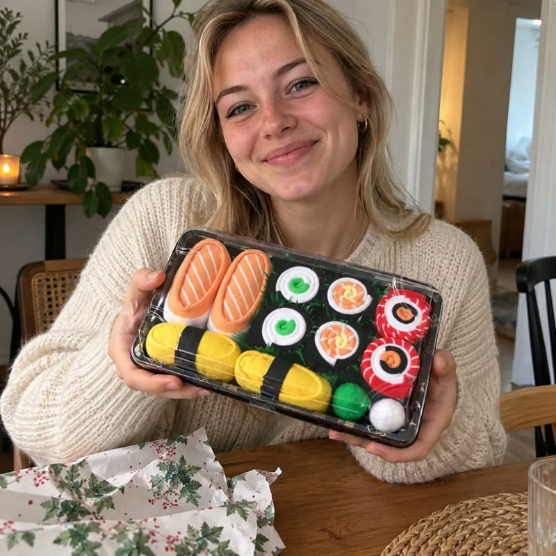 Kundebillede af sushistrømper