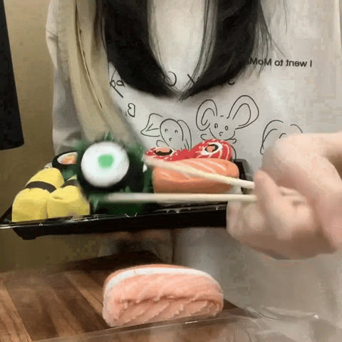 Kundebillede af sushistrømper