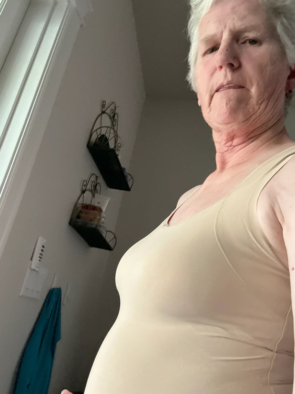 Kundbild av Lovelle Ease linne med inbyggd BH – Ingrid N. · Kalmar